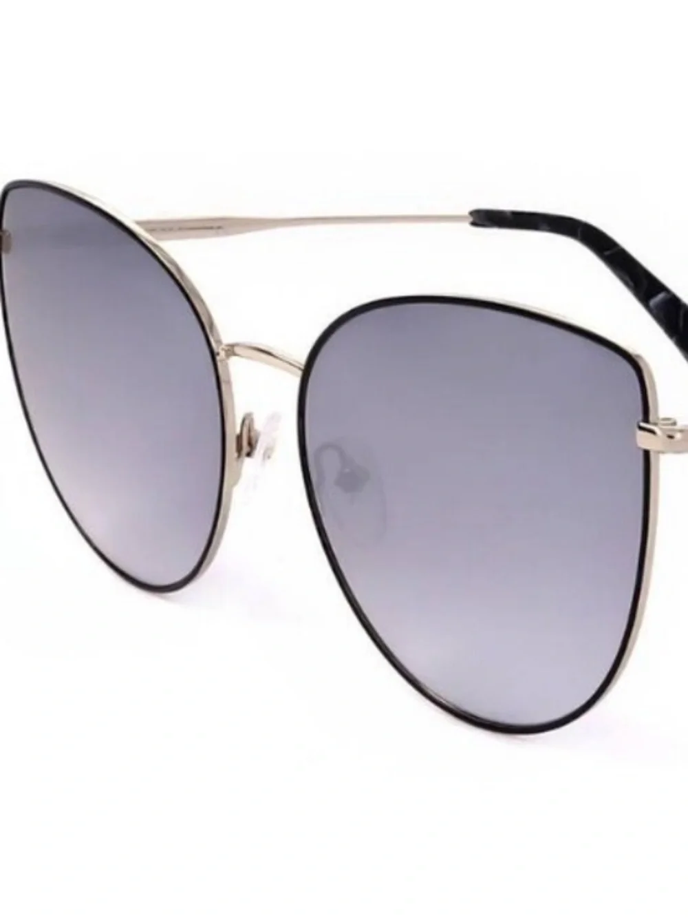 LONG-CHAMP CAT EYE MIRROR SUNGLASSES NEW WITH DUST CLOTH & CASE LO158S